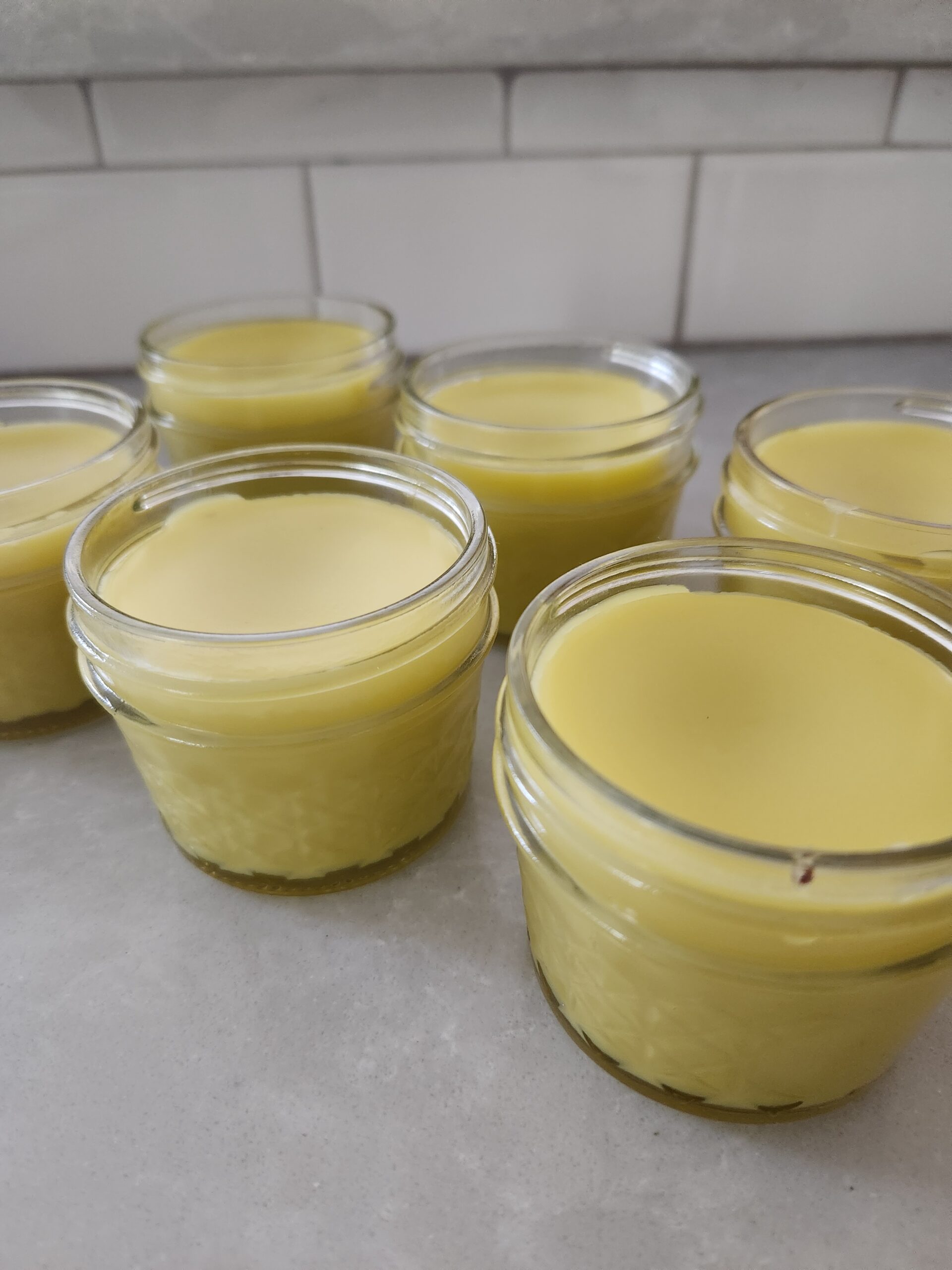 homemade calendula yarrow salve in jars