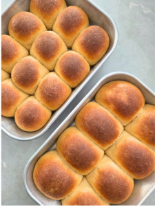 Soft Fresh Milled Flour Rolls – Hamburger Buns or Dinner Rolls