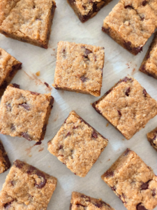 Fresh Milled Flour Banana Bread Blondies