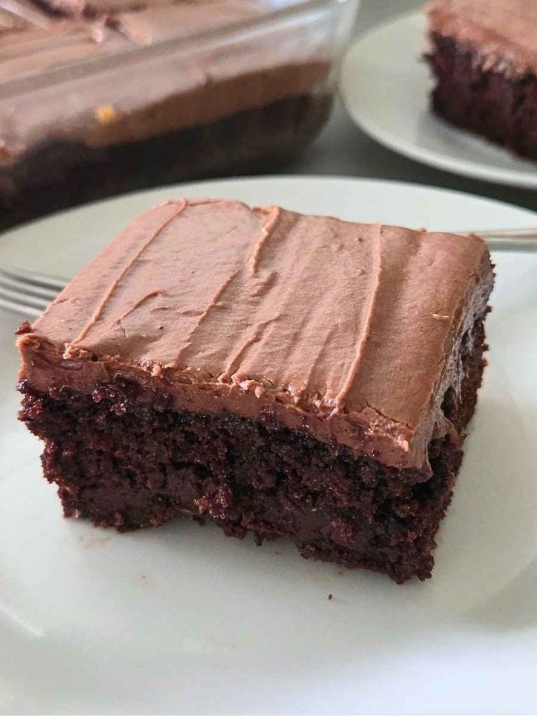Fresh Milled Flour Chocolate Zucchini Cake