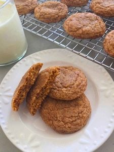 Fresh Milled Flour Pumpkin Snickerdoodles