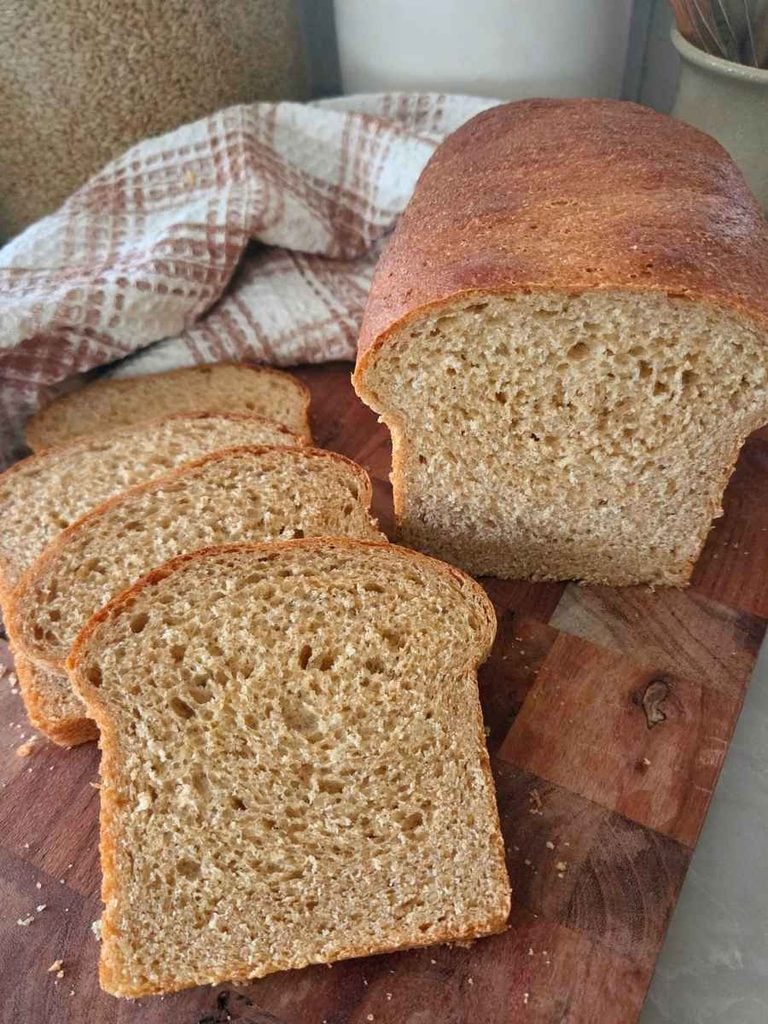 Fresh Milled Flour Sandwich Bread Recipe